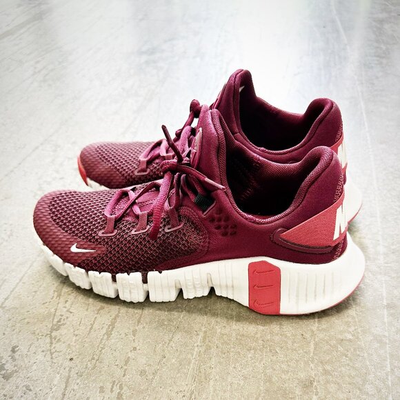 Like New! Nike Women's Free Metcon 4 'Dark Beetroot', Size 8.5 - Picture 2 of 6